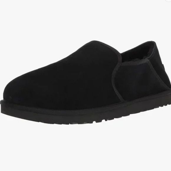UGG Other - UGG Mens Kenton Black Hard Sole Slippers Shoes (6894143) Size 12